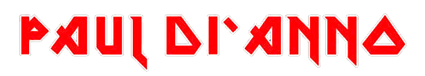 Paul Di'Anno Artist Logo
